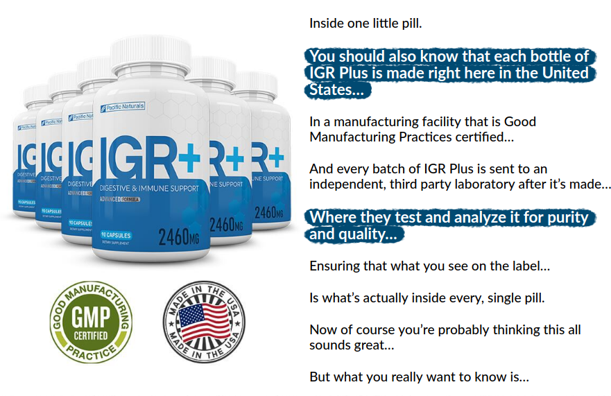 IGR Plus pills