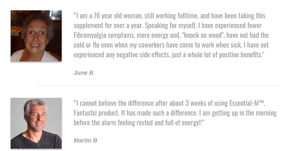 Essential M Testimonial